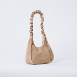 Scrunch Shoulder Bag - Klein, Taupe
