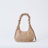 Scrunch Shoulder Bag - Klein, Taupe