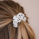 Scrunchies White Polka Dot Bundle (3er-Pack)