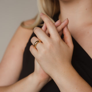 Ebenhouten ring