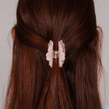 Pioenroos Haarclip