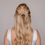 Pioenroos Haarclip