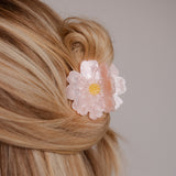 Pioenroos Haarclip