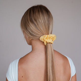Scrunchies Pastel Katoen Bundel (4-pack)