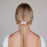 Mini Scrunchies Pastel Katoen Bundel (4 stuks)
