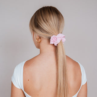 Scrunchies Pastel Katoen Bundel (4-pack)