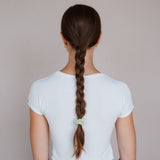 Groene katoenen scrunchies-bundel (3 stuks)