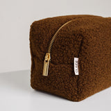 Teddy cosmetische tas bruin