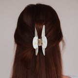 Haarclip met citroen
