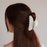 Haarclip met citroen