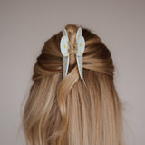 Haarclip met citroen