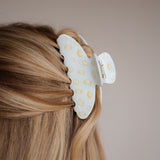Haarclip met citroen