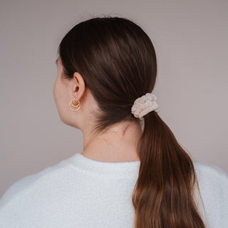 Mini Scrunchies Basic Fluffy bundel (4-pack)