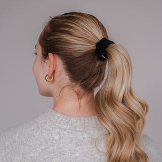 Mini Scrunchies Basic Fluffy bundel (4-pack)