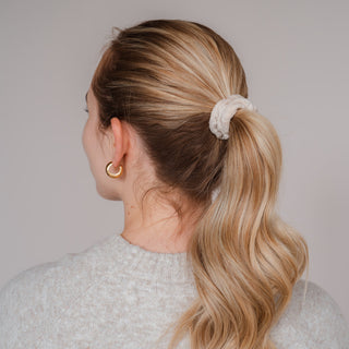 Mini Scrunchies Basic Fluffy bundel (4-pack)