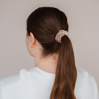 Mini Scrunchies Basic Fluffy bundel (4-pack)